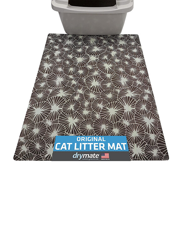 

Drymate Cat Litter Trapping Mat, 20 x 28 Inch, Large, Multicolour