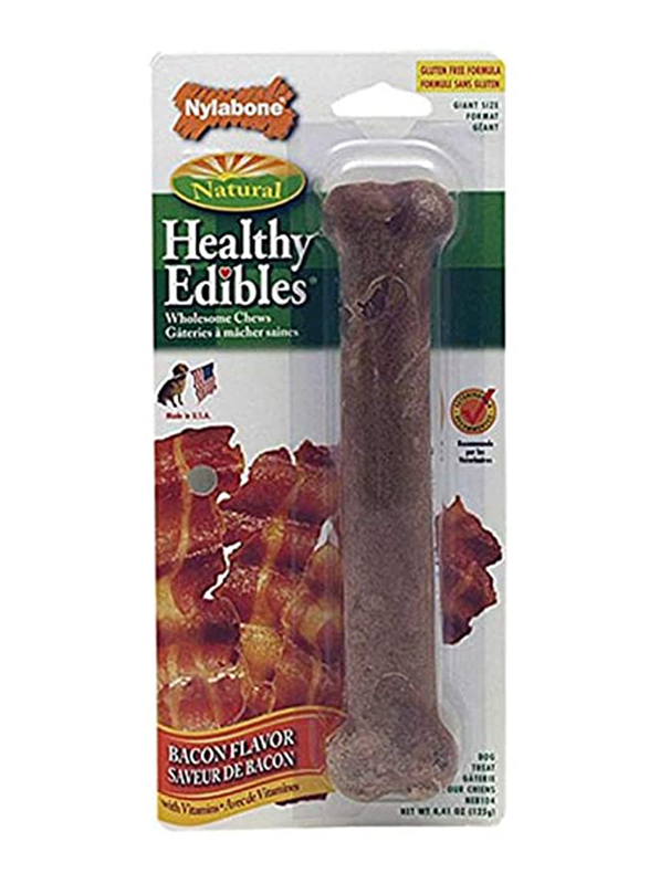 Nylabone Healthy Edible Bacon with Vitamins Bl Giant, 125g