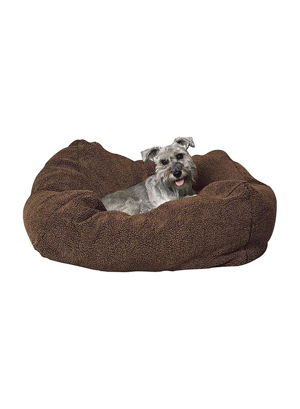 

K&H Cuddle Cube Pet Bed, Large, Mocha