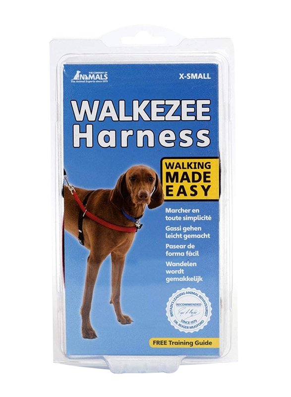 Company of Animals LW01 Walkezee Dog Harness, Extra Small, Red