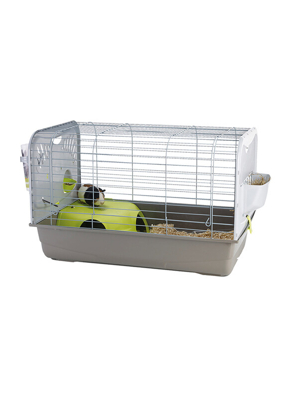 

Savic Caesar 2 Deluxe Guinea Pig Cage, Grey