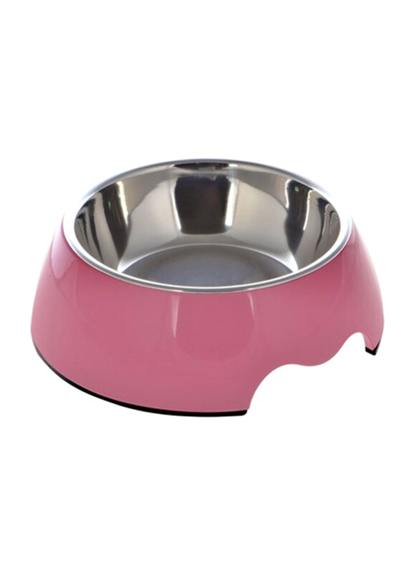 Nutrapet 1400ml Melamine Round Bowl, Extra Large, Pink