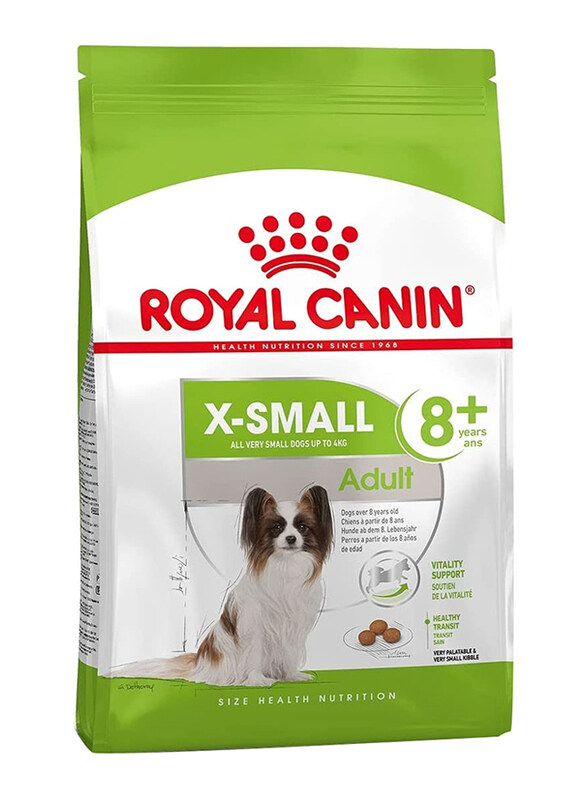 

Royal Canin Size Health Nutrition XS Adult 8 Years Plus Dog Dry Food, 1.5 Kg