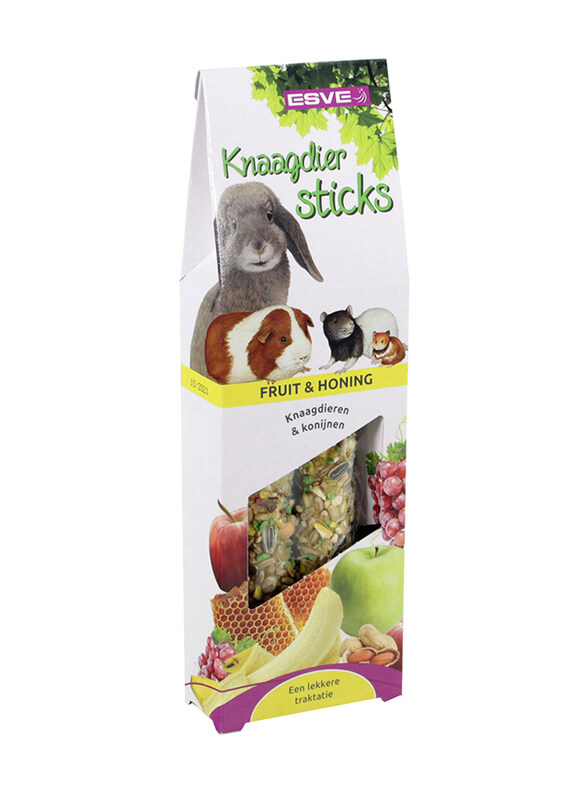 

Vadigran Esve Sticks Fruit & Honey Hamsters Dry Food, 2 Pieces