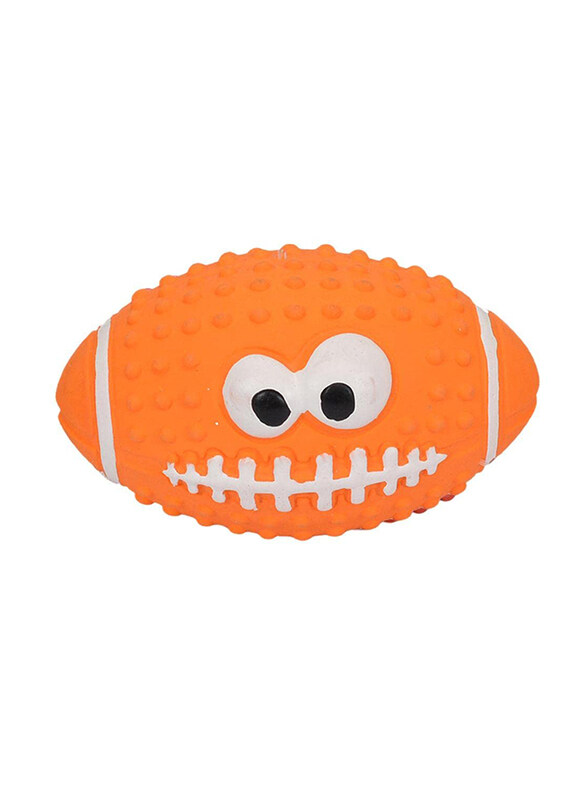 

Crinkle Doodle Futball Dog Toy, Multicolour