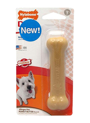 Nylabone Power Durable Peanut Butter Dog Chew Toy, Beige