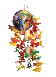 Woodpecker 30cm The Maple Bird Toy, Multicolour