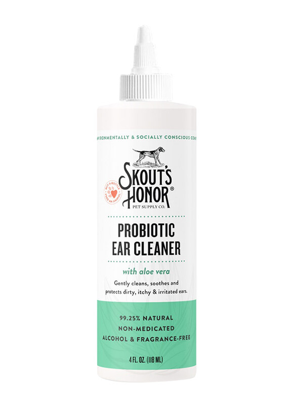 

Skout's Honor Probiotic Ear Cleaner with Aloe Vera, 118ml, White