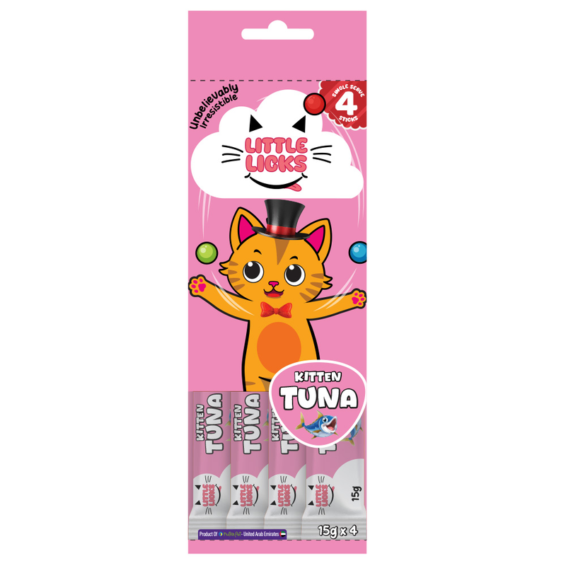 

Nutrapet Smudges Little Licks Tuna Creamy Bisque Kitten 4 x 15g