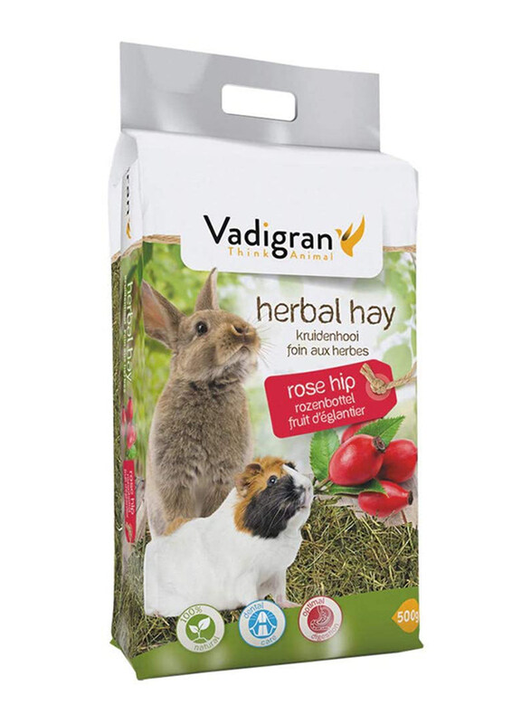 

Vadigran Hay and Herbs Rose Hip Dry Food, 500g