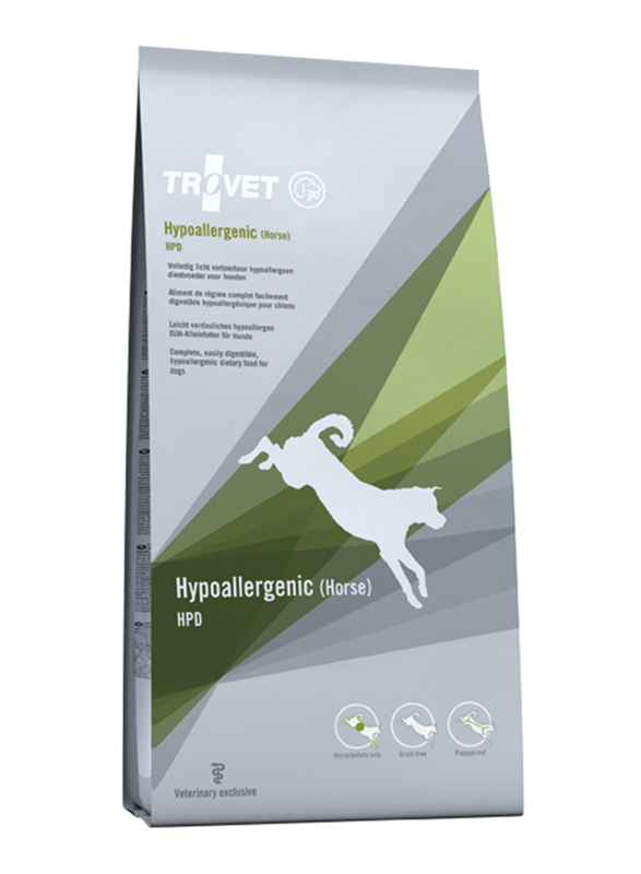 Trovet Hypoallergenic Horse Dog Dry Food, 10 Kg