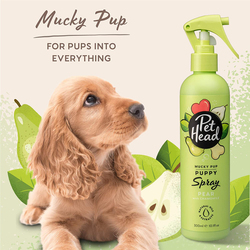 Pet Head Mucky Pup Puppy Spray, 300ml, Green