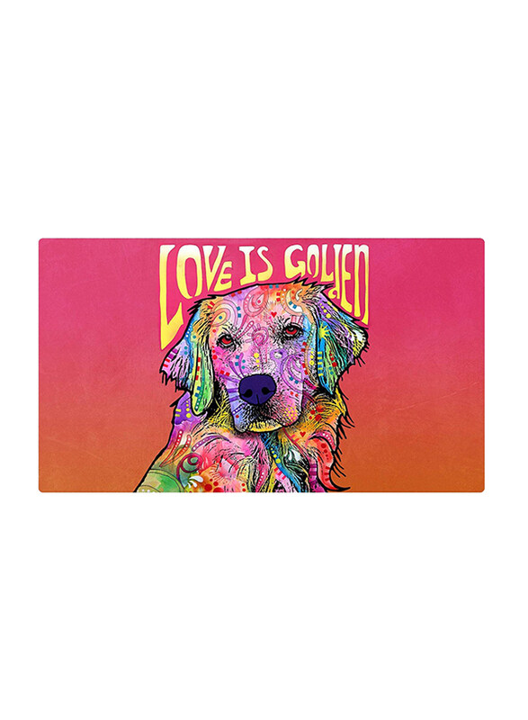 

DryMate Love Is Golden Dogs Bowl Placemat, 40 x 71cm, Multicolour