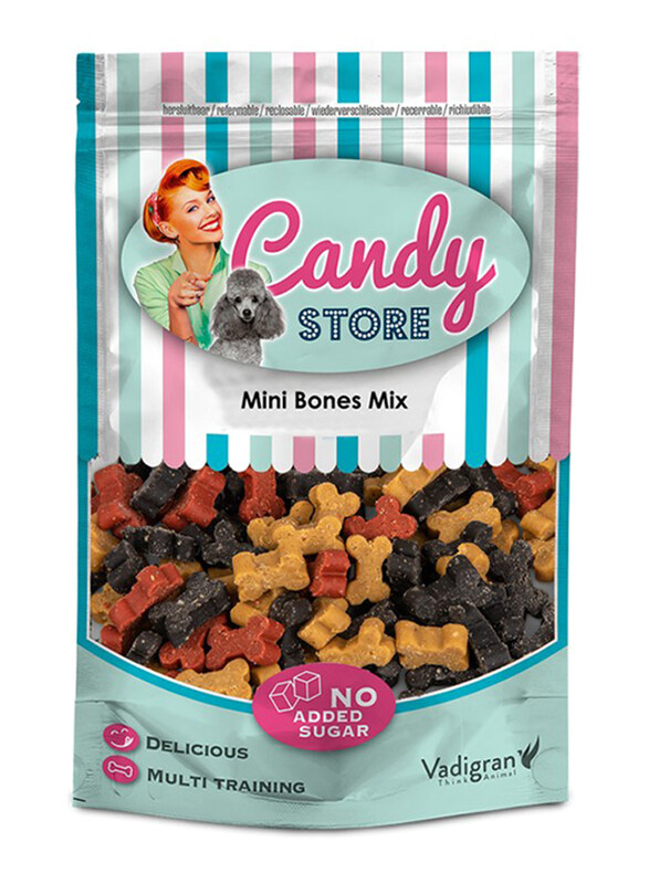 

Vadigran Candy Mini Bones Mix Dog Treats Dry Food, 180g