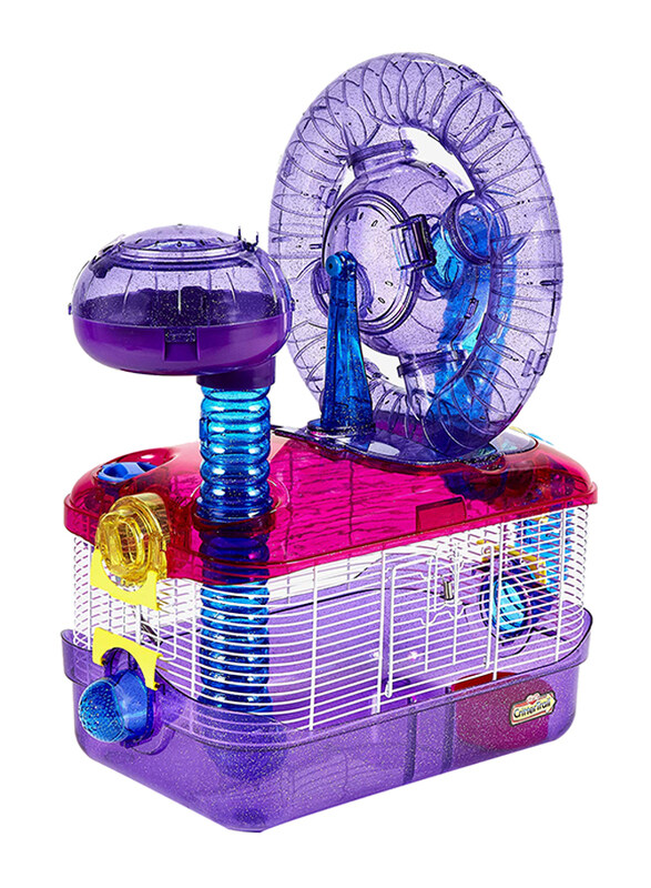 

Kaytee Crittertrail Dazzle Turnabout Habitat Cage, Multicolour