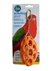 JW Nutcase Bird Toy, Orange