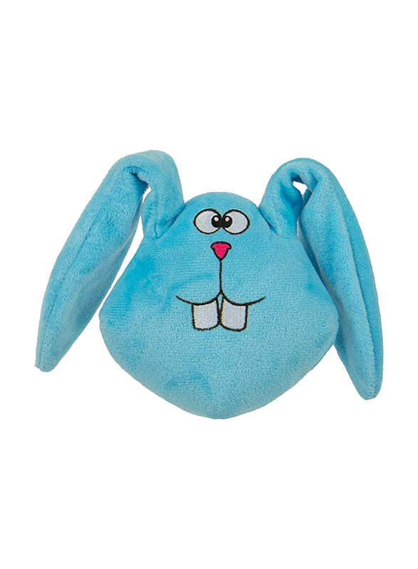 

Godog Action Plus Bunny Animated Squeaker Dog Toy, Blue