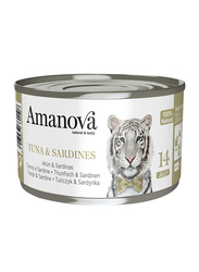 Amanova Canned Cat Tuna & Sardines Jelly, 70g