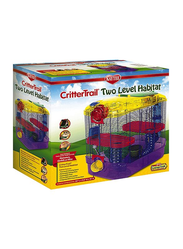

Kaytee Crittertrail Habitat Two Level, Multicolour