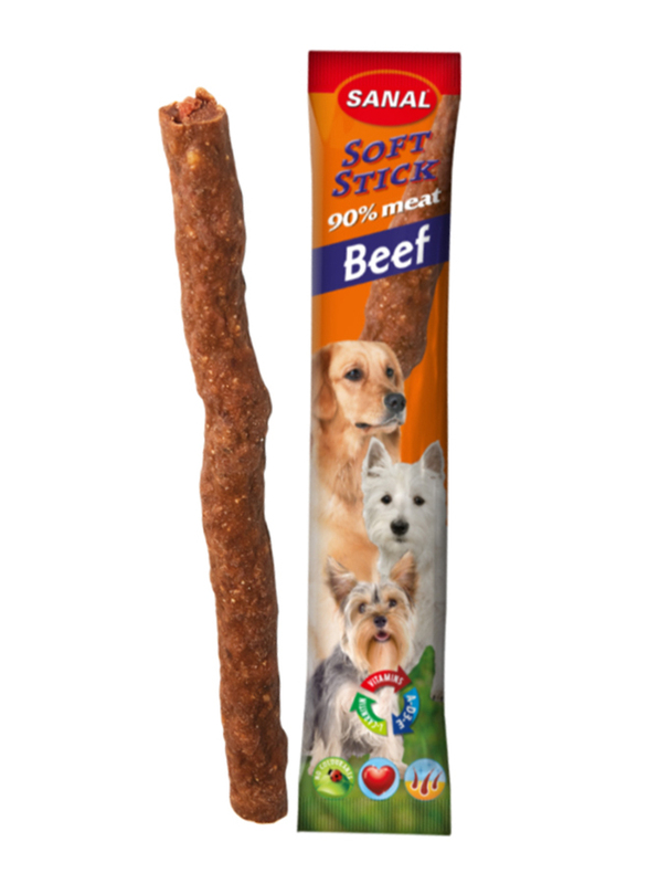 Sanal Soft Sticks Beef Dog Dry Food, 1 Sticks