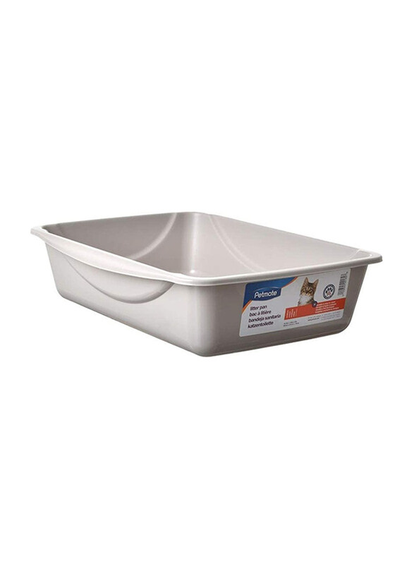 

Petmate Litter Pan, Medium, Grey