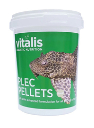 Vitalis Plec Pellets Fish Dry Food, 8mm, Medium, 160g