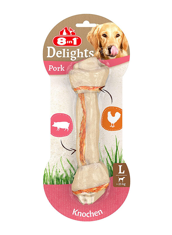 

8 in 1 Delights Pork for Dog, 85g