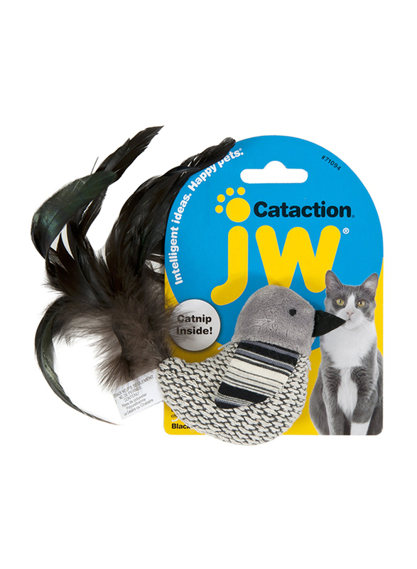 JW Cataction Cat Toy, Black/White