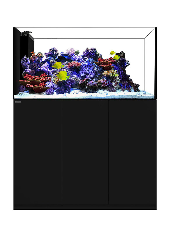 

Waterbox Aquarium Crystal Peninsula with Cabinet, 6026, Black