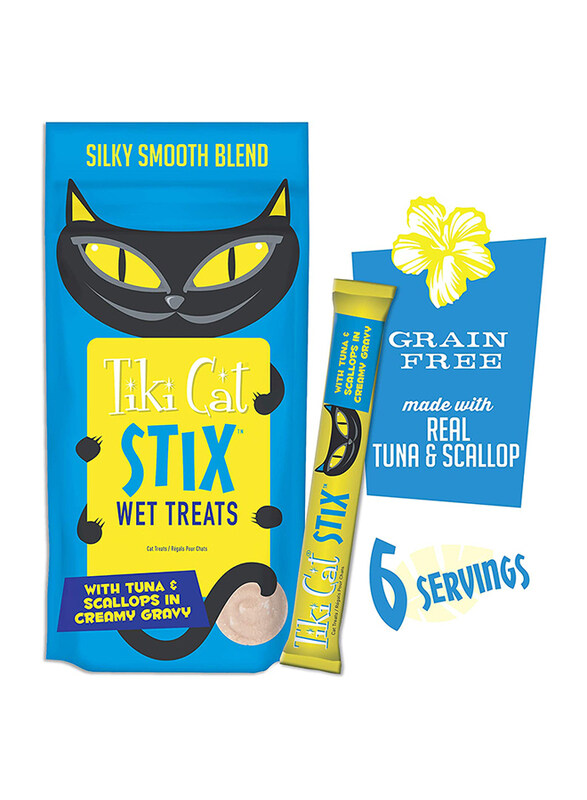 

Tiki Cat Stix Treats Tuna & Scallops - 3 oz bag