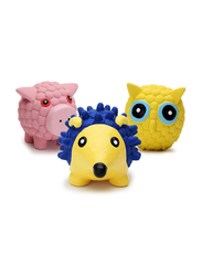 Crinkle Night Party Dog Toy, Multicolour