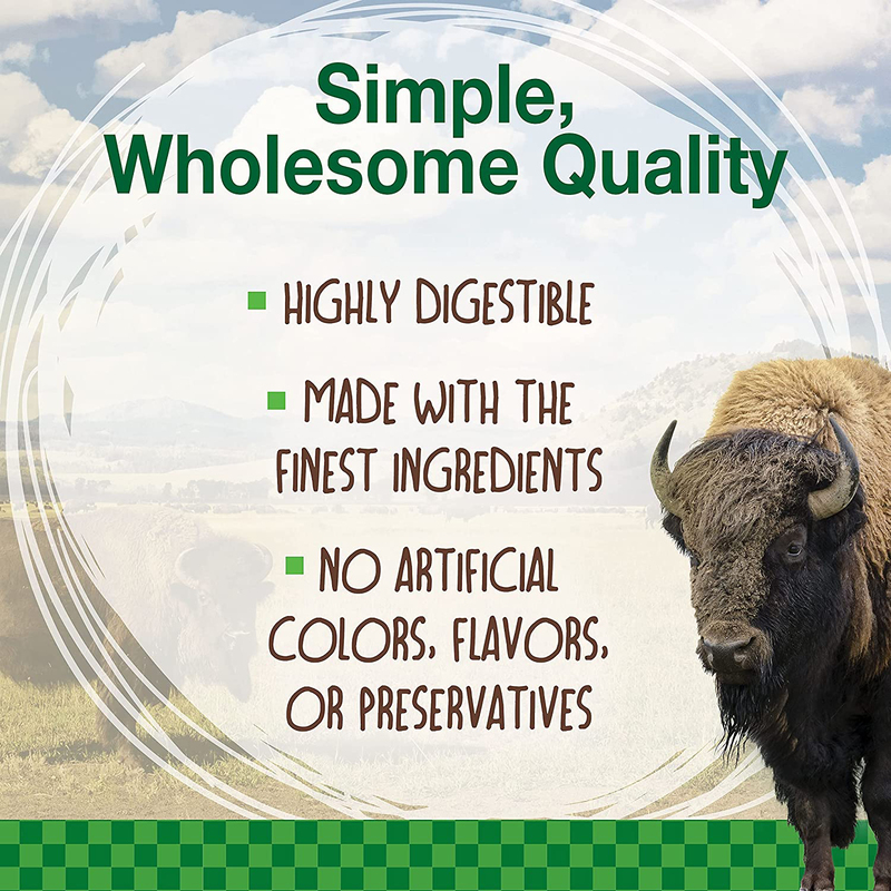 Nylabone Real Bison Wild Chew Treats Dog Dry Food, 160g
