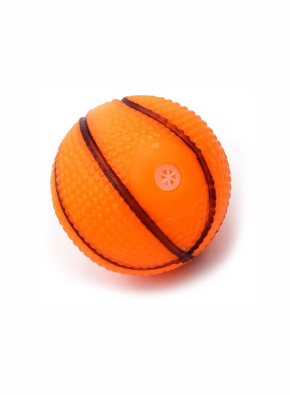 

Crinkle Big Basket Dog Toy, 6.5cm, Multicolour