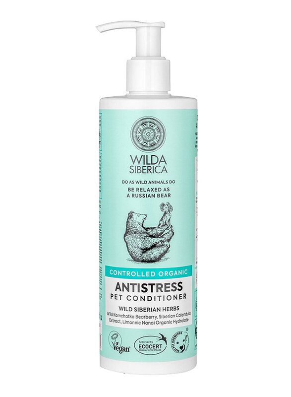 

Wilda Siberica Antistress Pet Conditioner for Cats & Dogs, 400ml, Blue