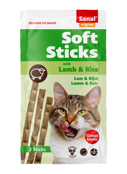 Sanal Soft Sticks with Lamb & Rice Dry Cat Food, 3 Sticks