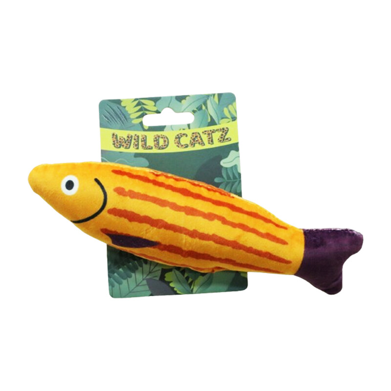 

Nutrapet Wild Catz Mr Killer Plush Cat Toy - 22 x 6.5cm, 22g