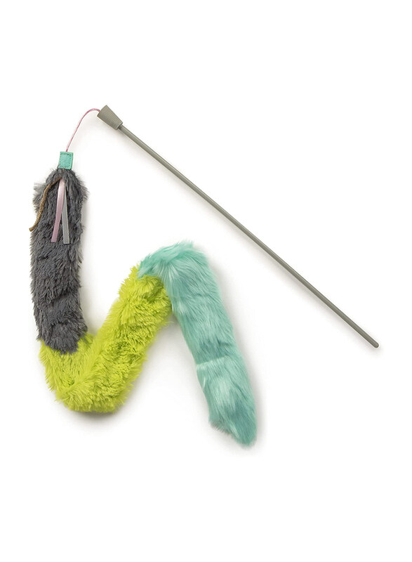 

Smartykat Crazy Catch Catnip Wand Cat Toy, Multicolour