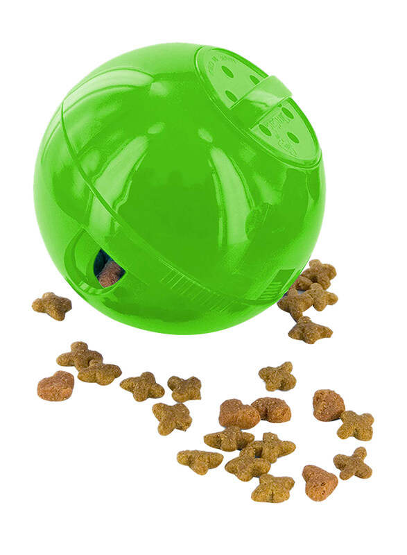 

Pet Safe Slim Cat Food Dispenser Toy for Cat, Green
