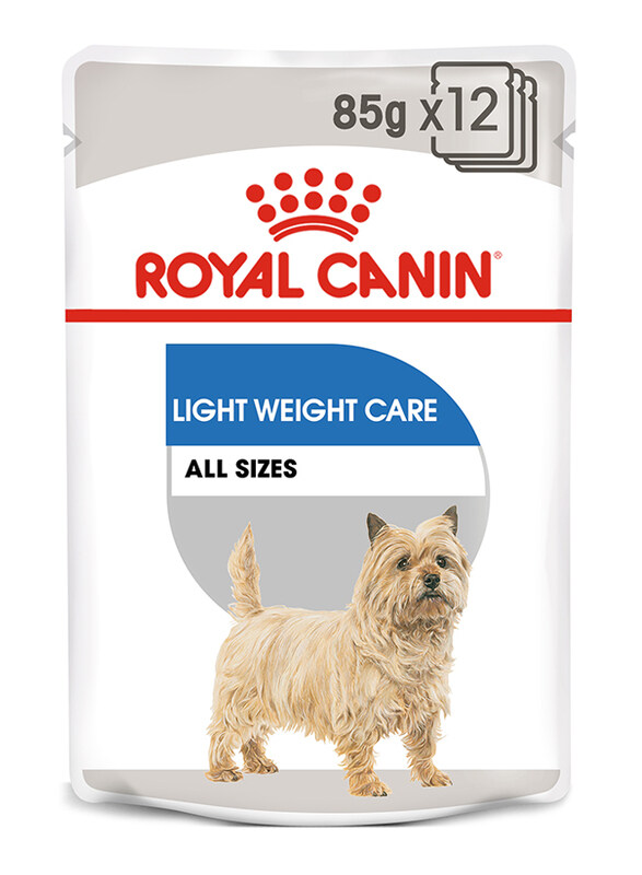 

Royal Canin Canine Care Nutrition Light Weight Care Dog Wet Food, 12 x 85g