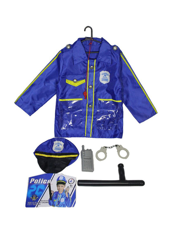 

Zahrat Toys Police Dress Up, Ages 3+, Multicolour