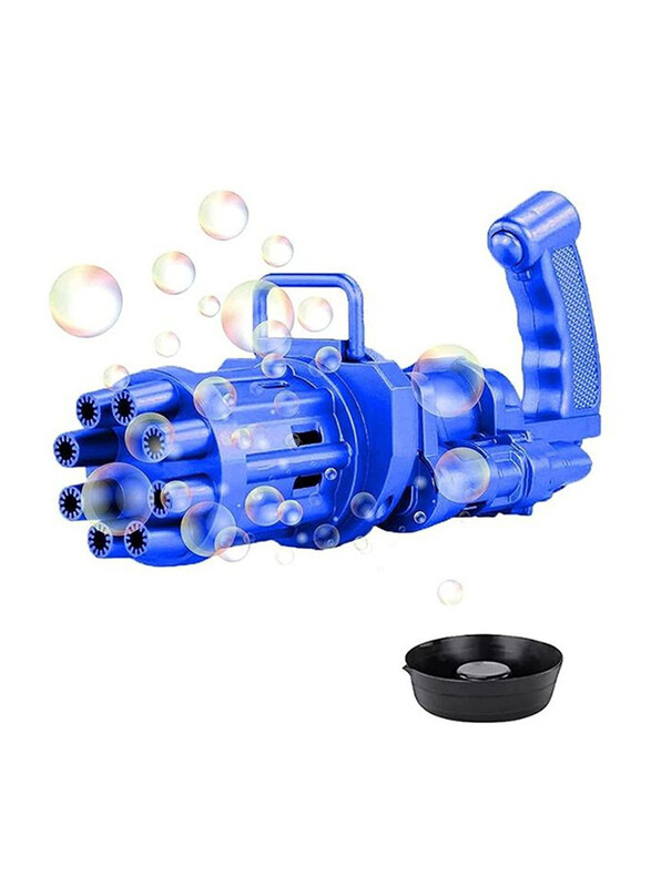 

Generic 8-Hole Electric Bubble Maker Machine Gun Toy, Ages 2+
