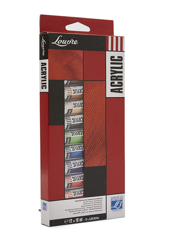 

Louvre Acrylic Paints, 12 x 10ml, Multicolour