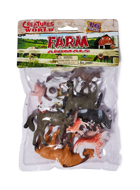 

Imperial Farm Animals Figures, 16 Pieces, Ages 3+