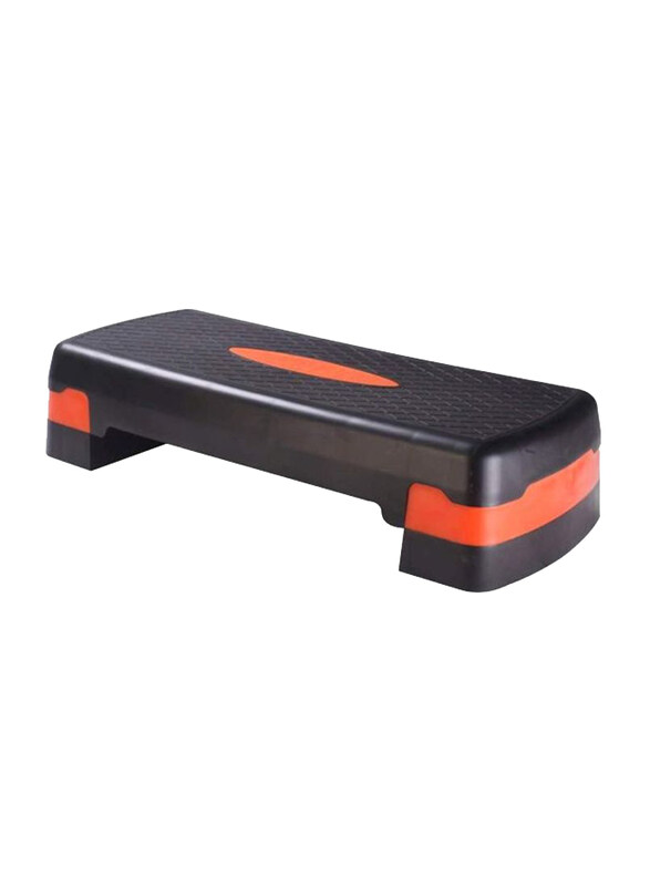 

Liveup Aerobic Fitness Stepper, Black/Orange