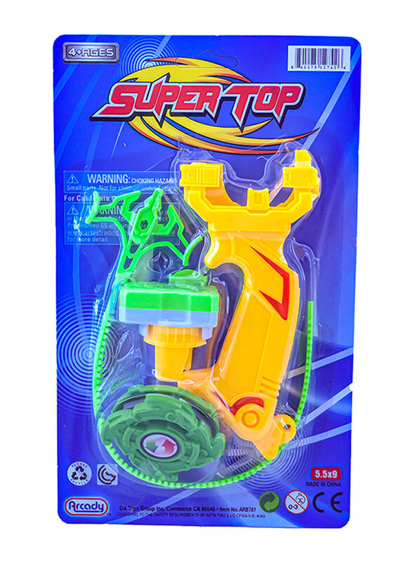 

Arcady Super Top Beyblade Style Play Set On Blister Card, Assorted, Ages 1+