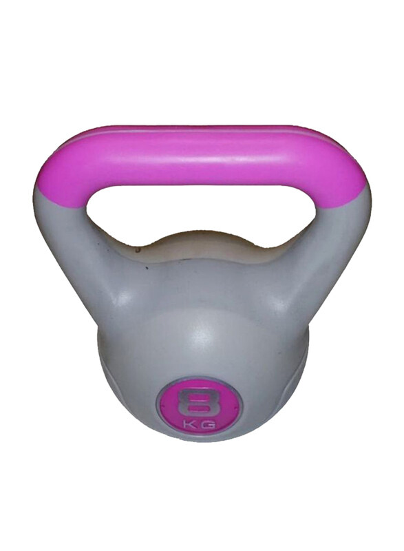 

Generic Plastic Coated Kettlebell, 8KG, Multicolour