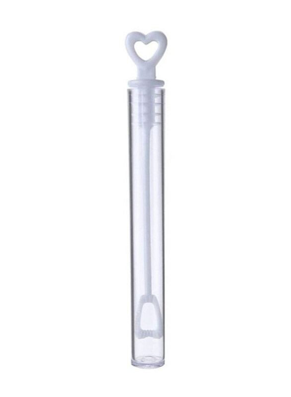 

Toyghar Wedding Bubble Wand Heart Shaped Cap, 24 Pieces, Ages 3+