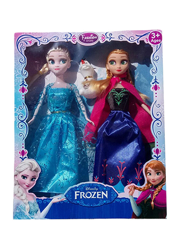 

Generic Disney Frozen Elsa And Anna Sister Doll Set, 2 Pieces, Ages 3+