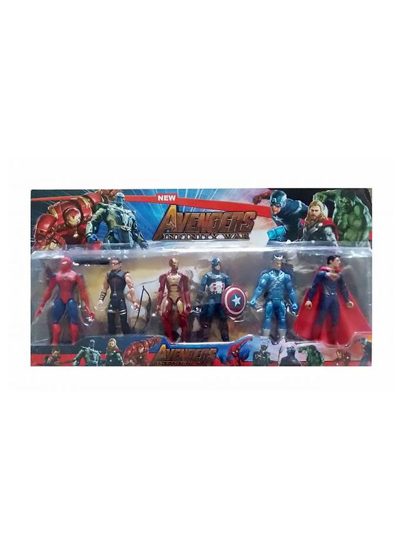 

Marvel Avengers Infinity Superhero Figure Toy Set, Ages 3+, Multicolour