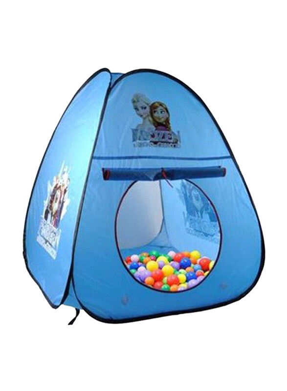 

Generic Frozen Fever Play Tent With Play Balls, Ages 3+, Blue